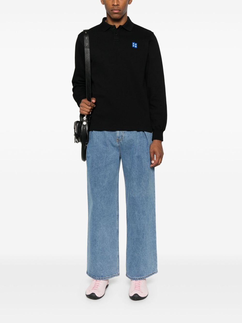 logo-patch jeans - 3