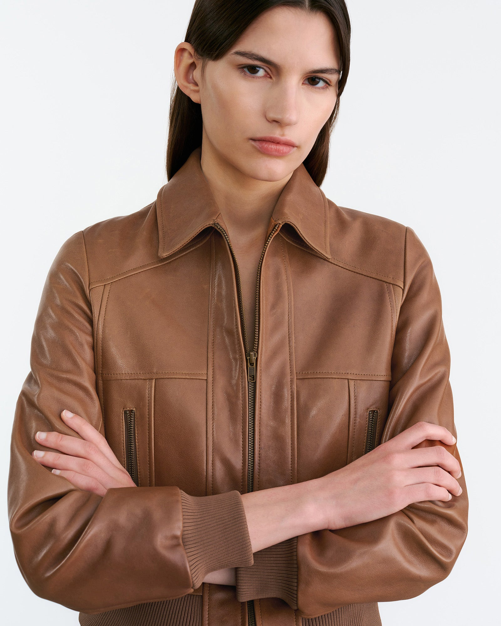 SUE LEATHER JACKET - 3