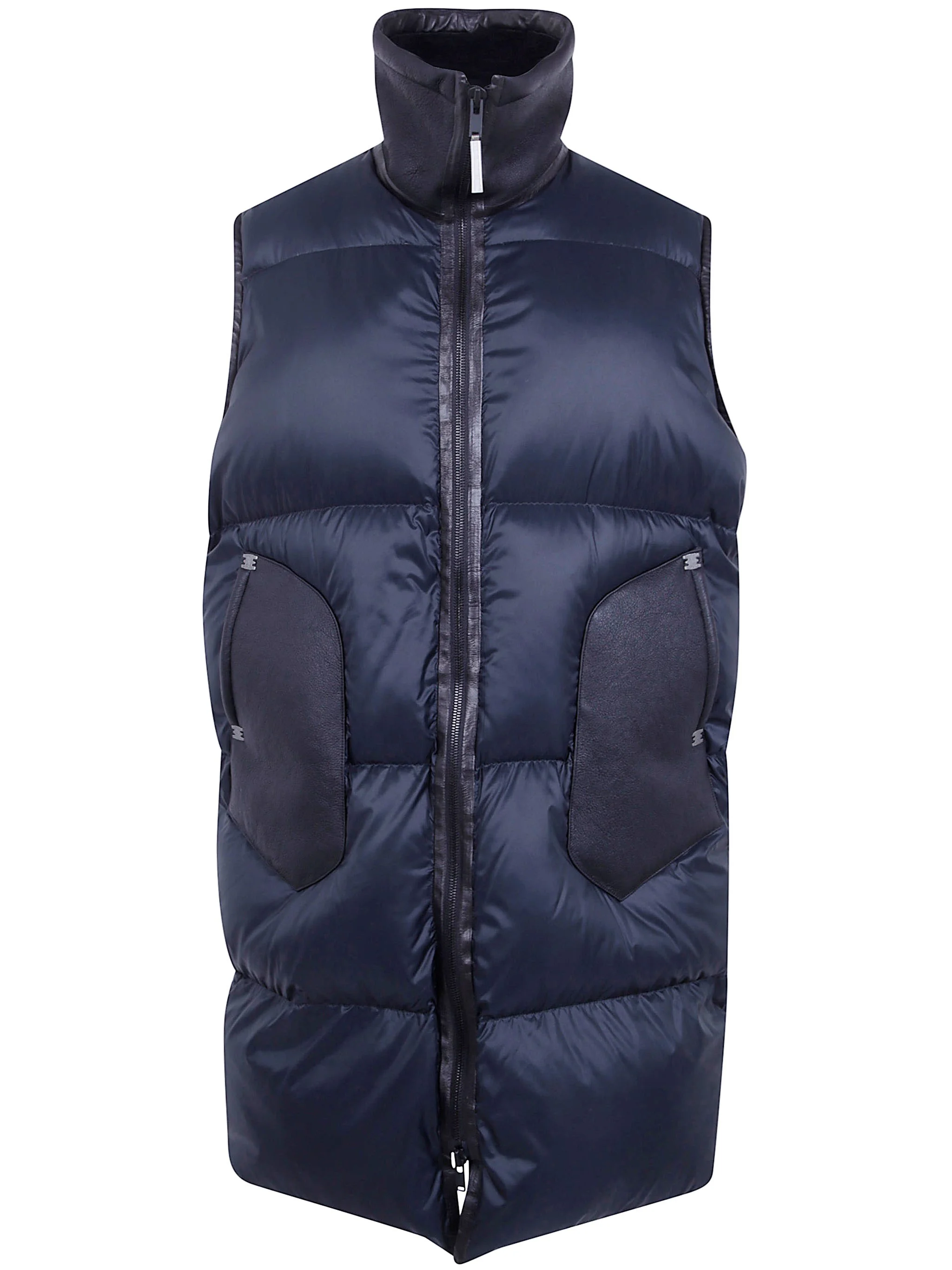 Sleeveless Long Waistcoat "Obstinesm" - 1