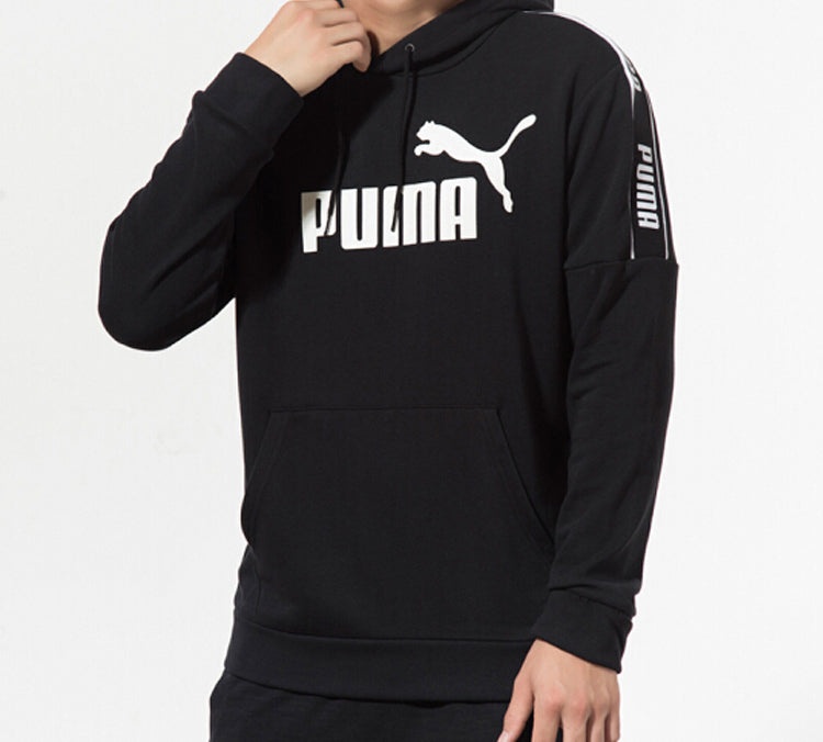 PUMA Classics T14 Track Pant Hooded Fleece Black 580438-01 - 6