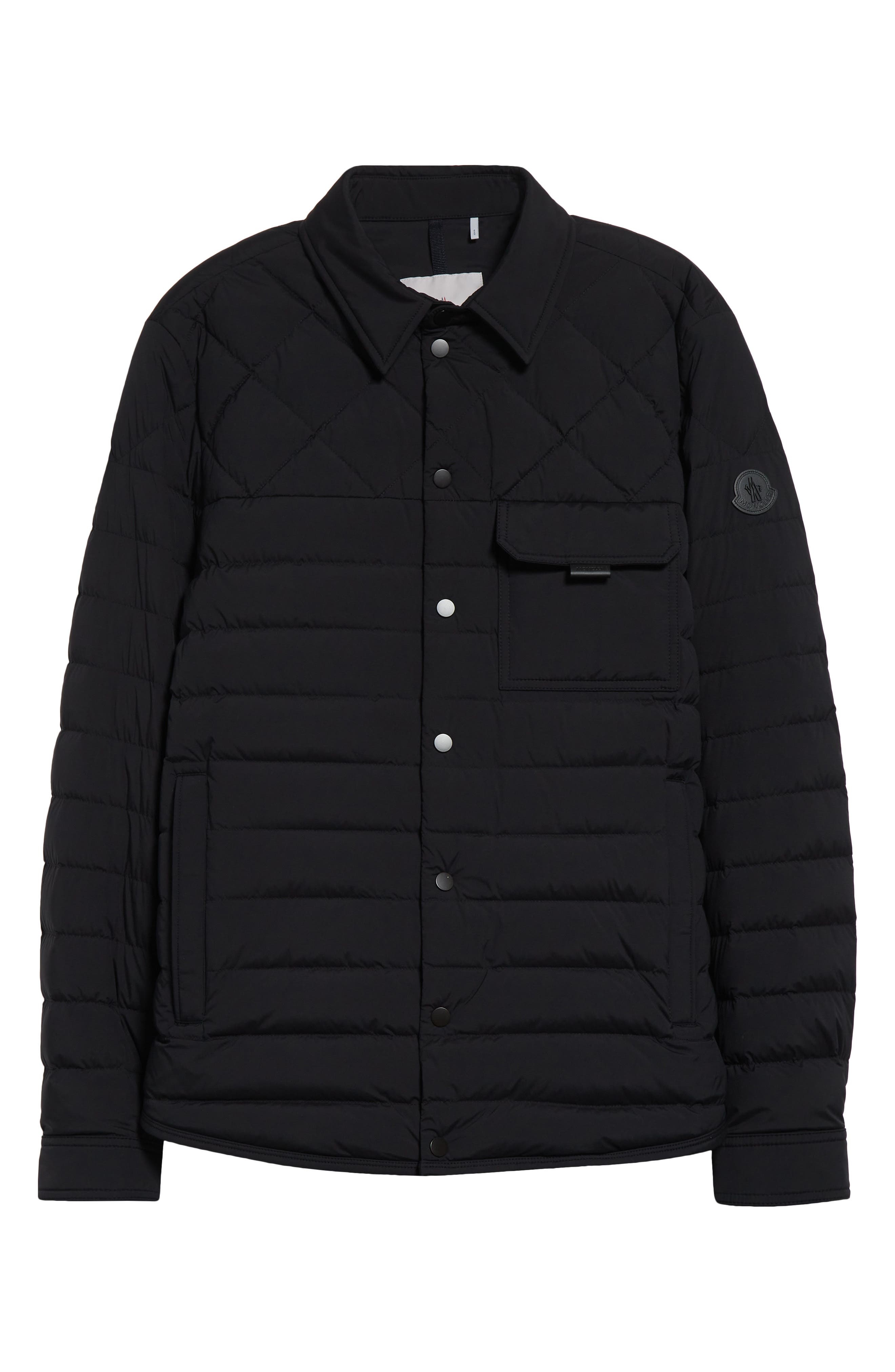 Moncler Iseran Quilted Down Jacket in Black at Nordstrom - 6