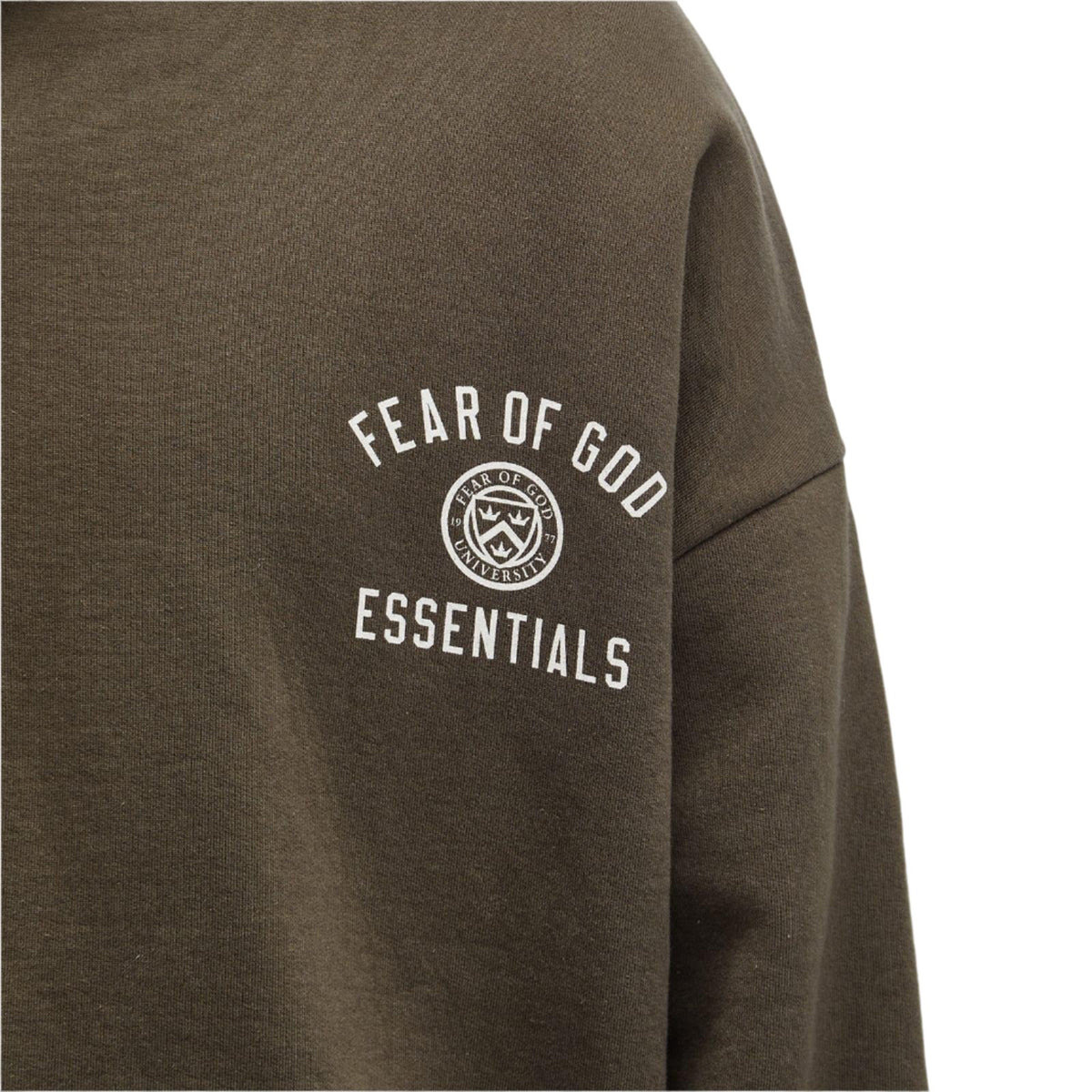 HEAVY FLEECE FULL-ZIP HOODIE (BROWN) - 2