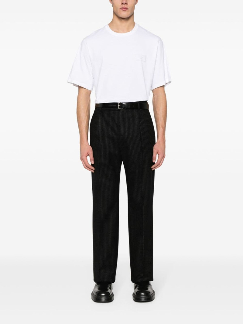 Martine Rose reflective-logo cotton T-shirt outlook