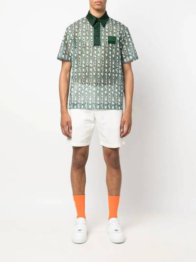 LACOSTE logo-print polo shirt outlook