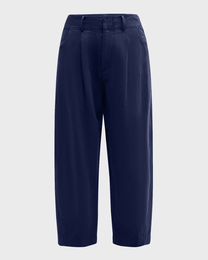 Bari Cropped Wide-Leg Pants 1