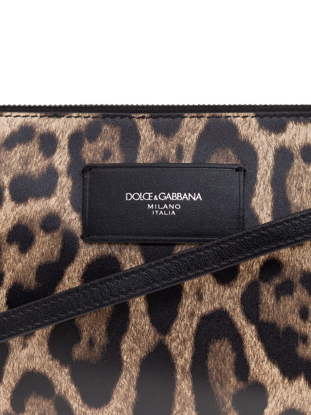 leopard-print toiletry bag - 6