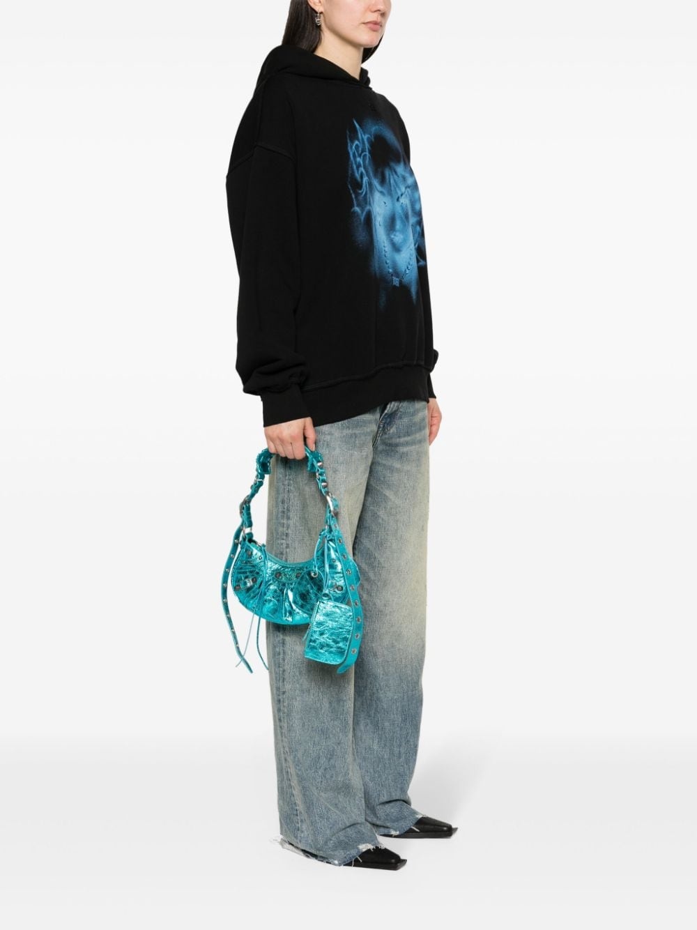 XS Le Cagole metallic shoulder bag - 2