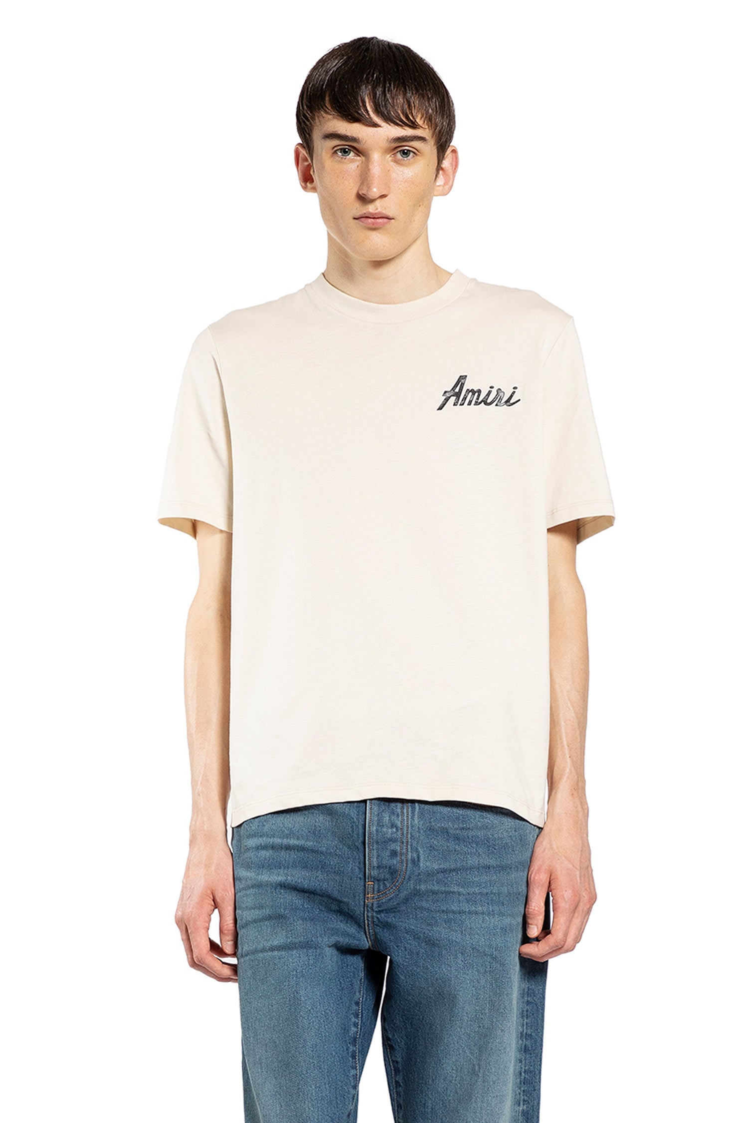 送料関税込み AMIRI シティー Tシャツ ベージュ AMIRI Amiri-City-Tee | antonioli | REVERSIBLE