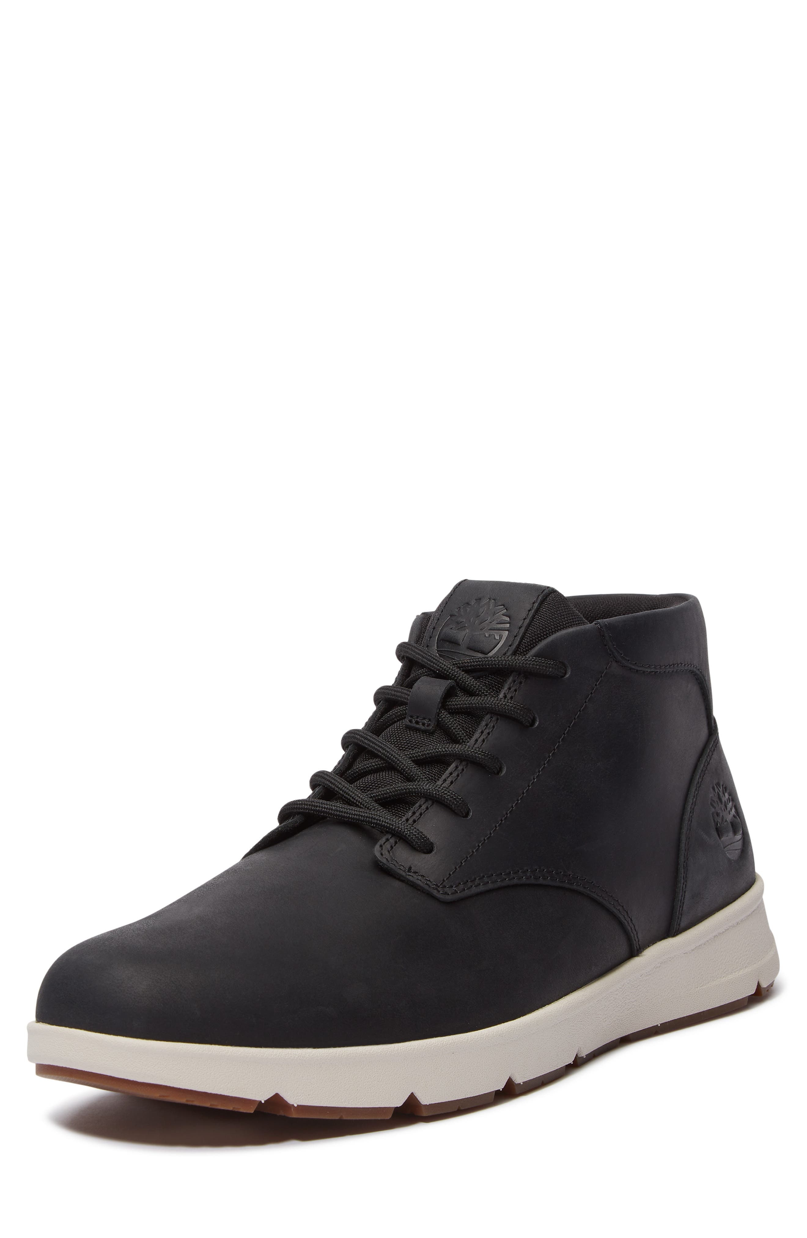 Timberland Parker Street Mid Top Sneaker in Black at Nordstrom - 6