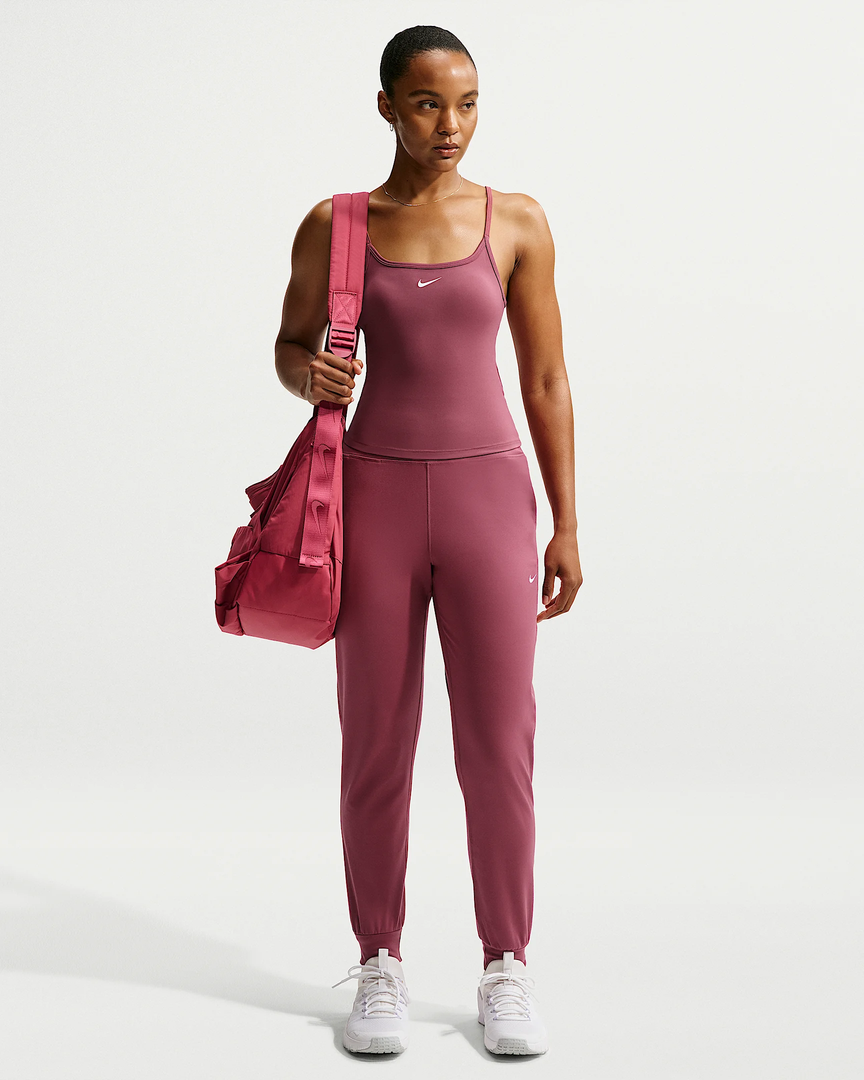 Nike One Women's High-Waisted Full-Length Knit Joggers - 1