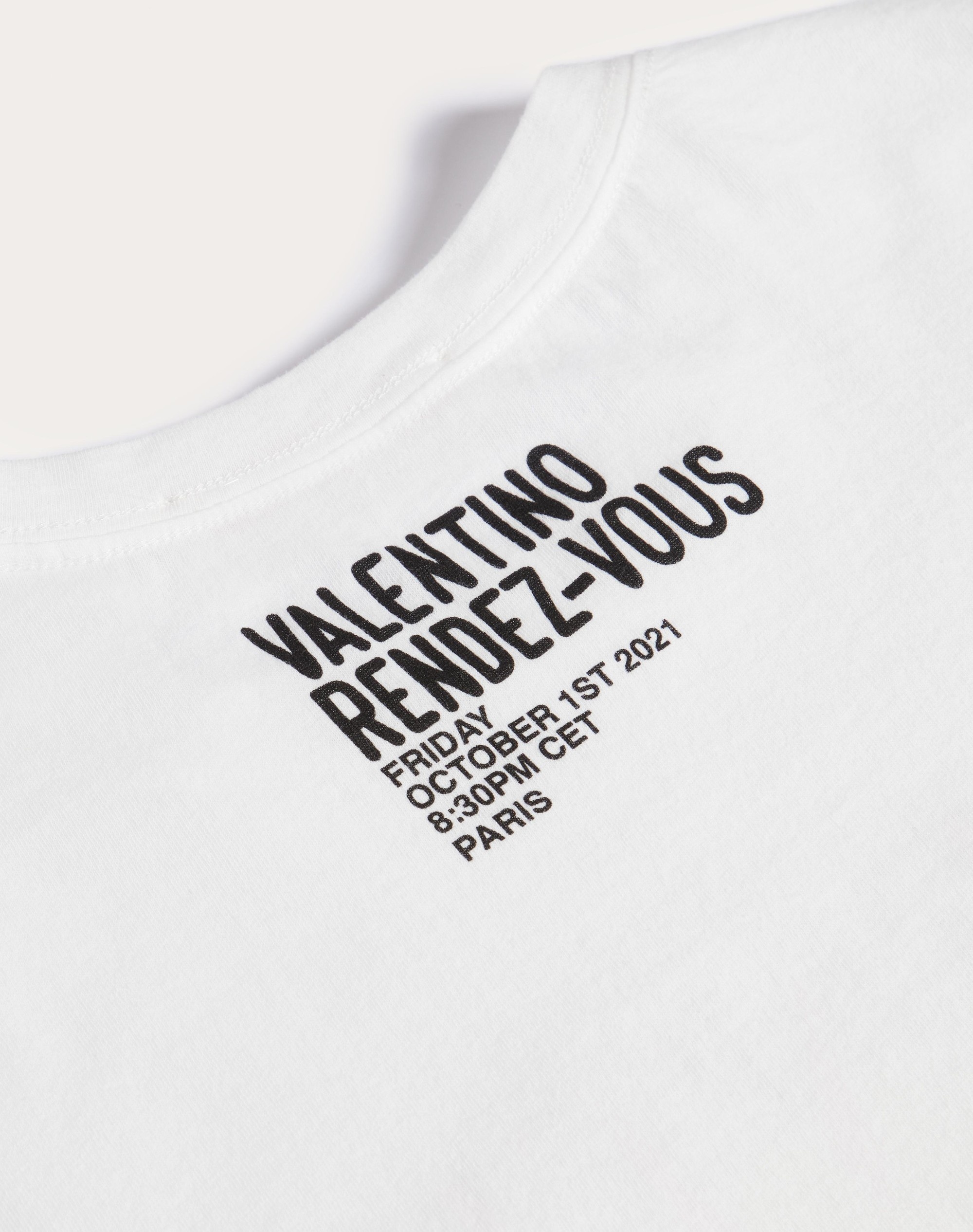 JERSEY T-SHIRT WITH VALENTINO ARCHIVE 1968 PRINT - 6