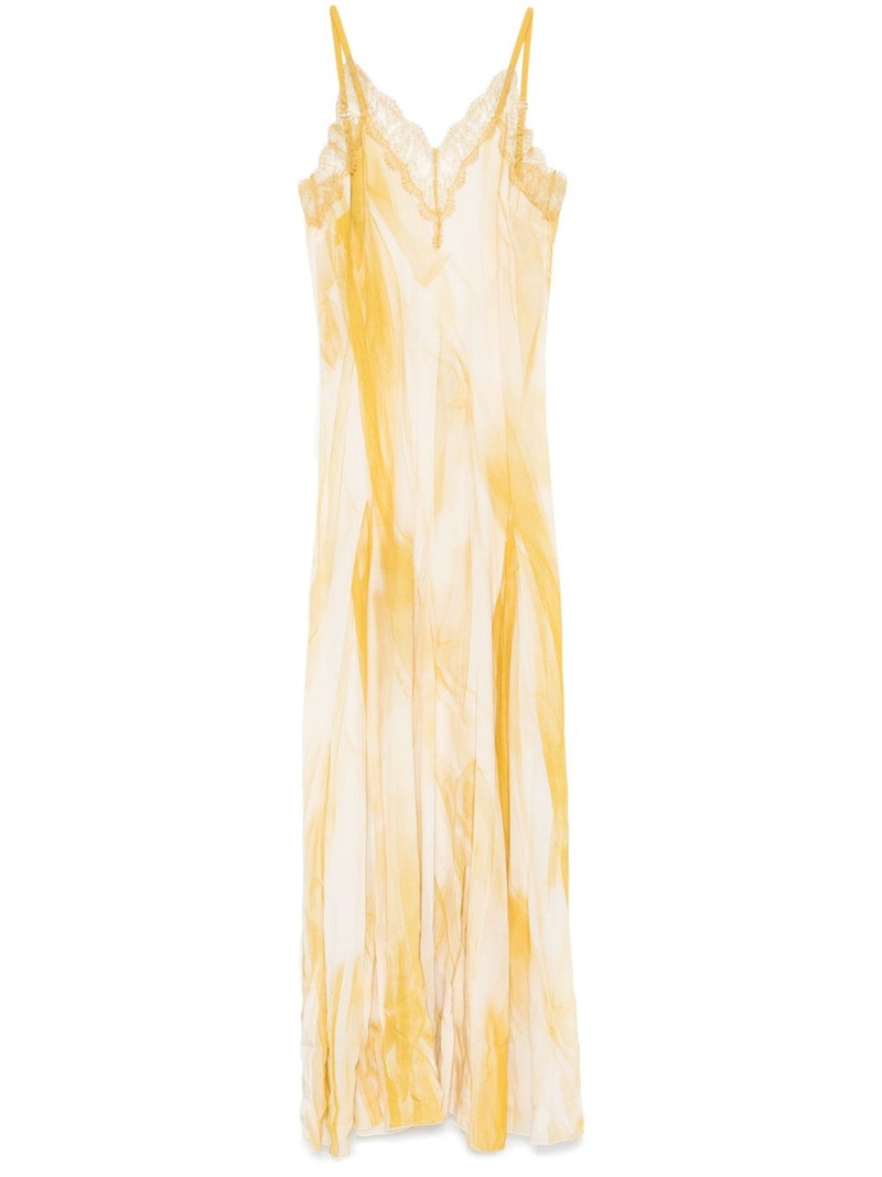 lace-trim maxi dress 1
