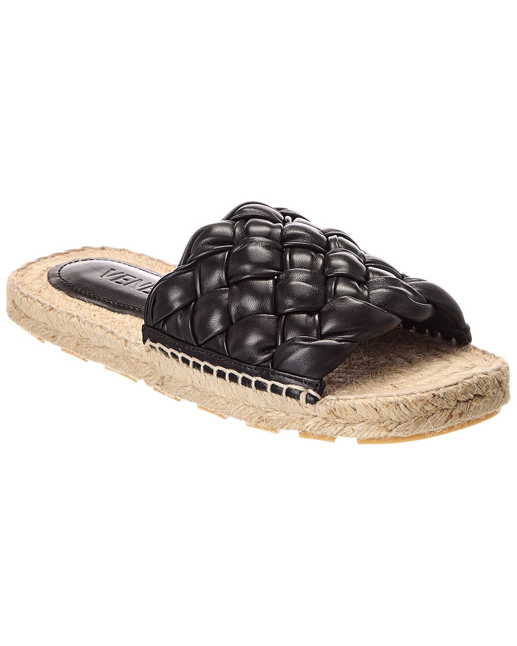 Bottega Veneta Jack Intrecciato Leather Sandal - 1