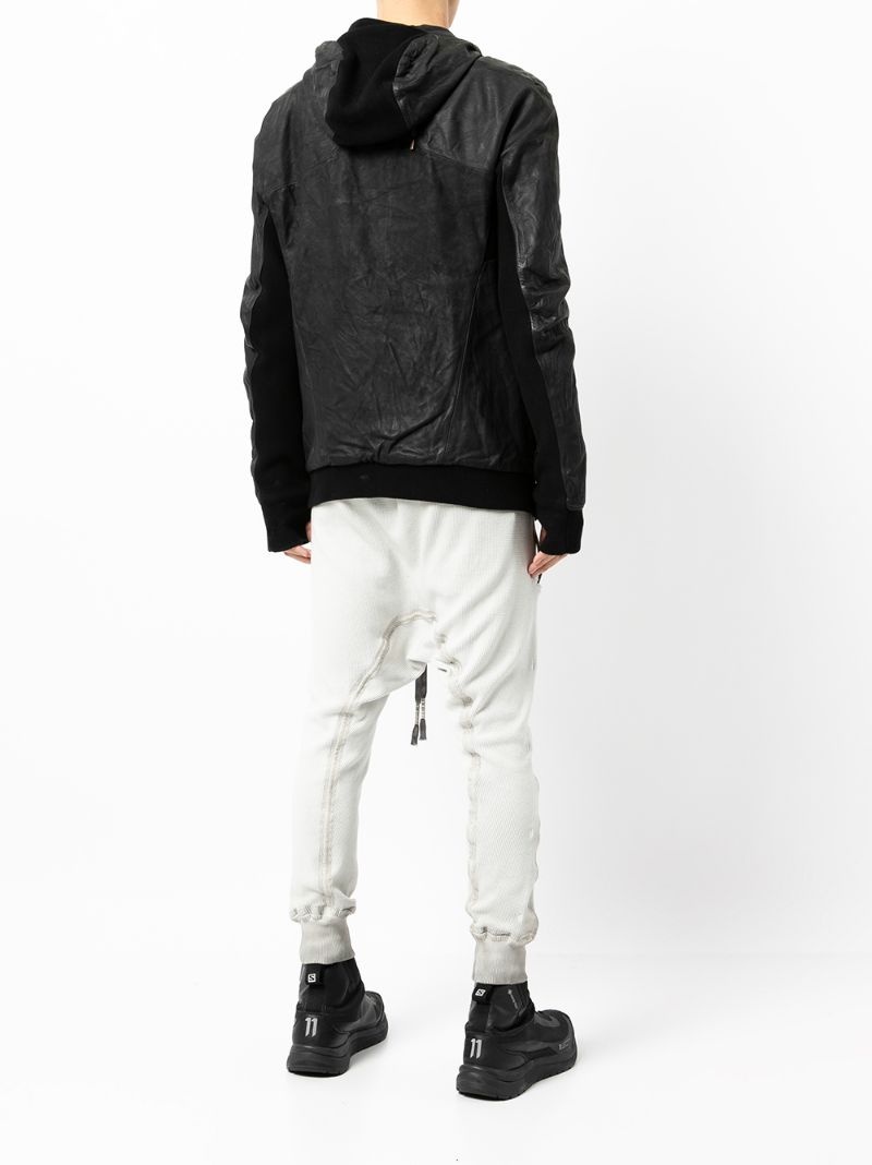 zip-up hooded jacket - 4