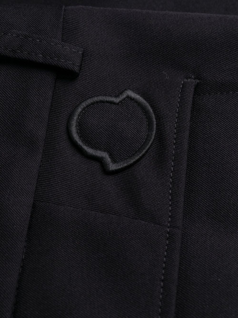 straight-leg virgin-wool trousers - 6