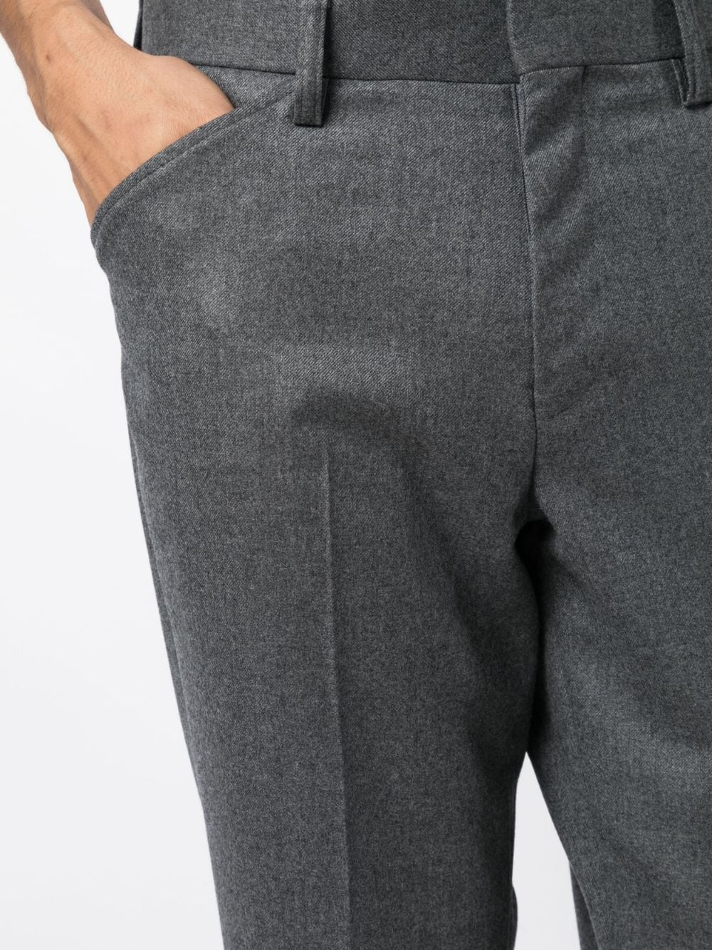 tailored cuffed trousers - 10