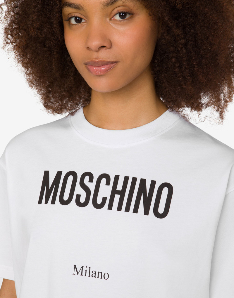 PRINTED ORGANIC COTTON JERSEY T-SHIRT 4