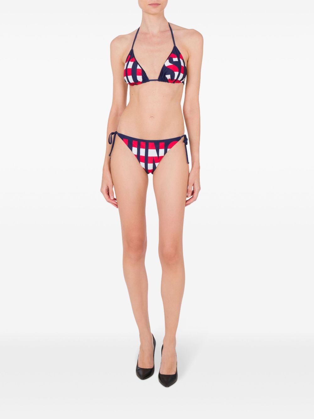 logo-print bikini bottoms - 3