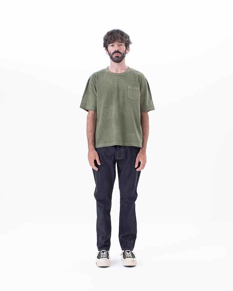 AMPLUS TEE S/S (U.D.) OLIVE - 2