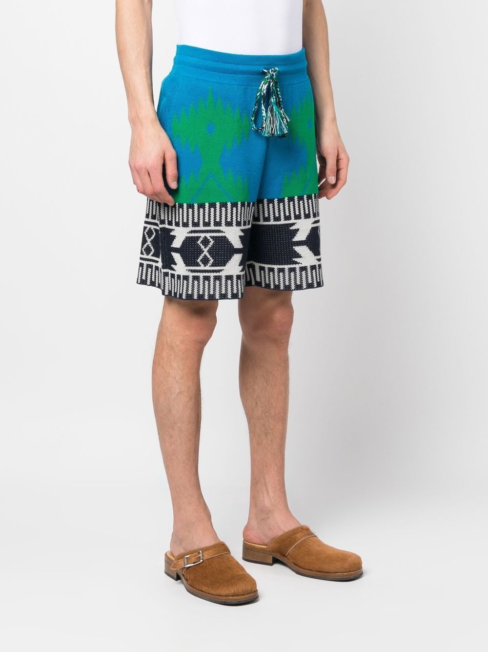 abstract-pattern shorts - 3