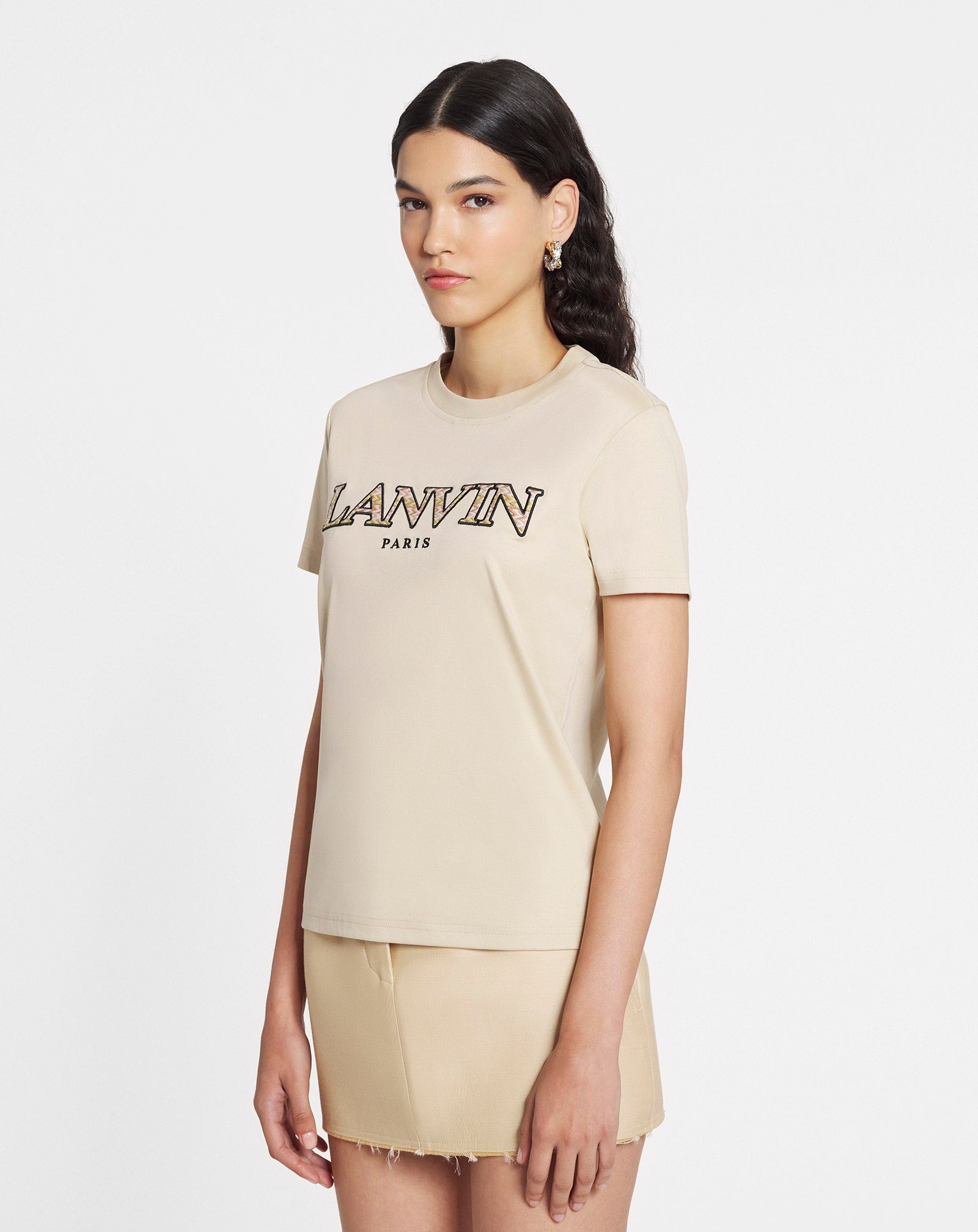 CLASSIC CURB EMBROIDERED T-SHIRT - 3