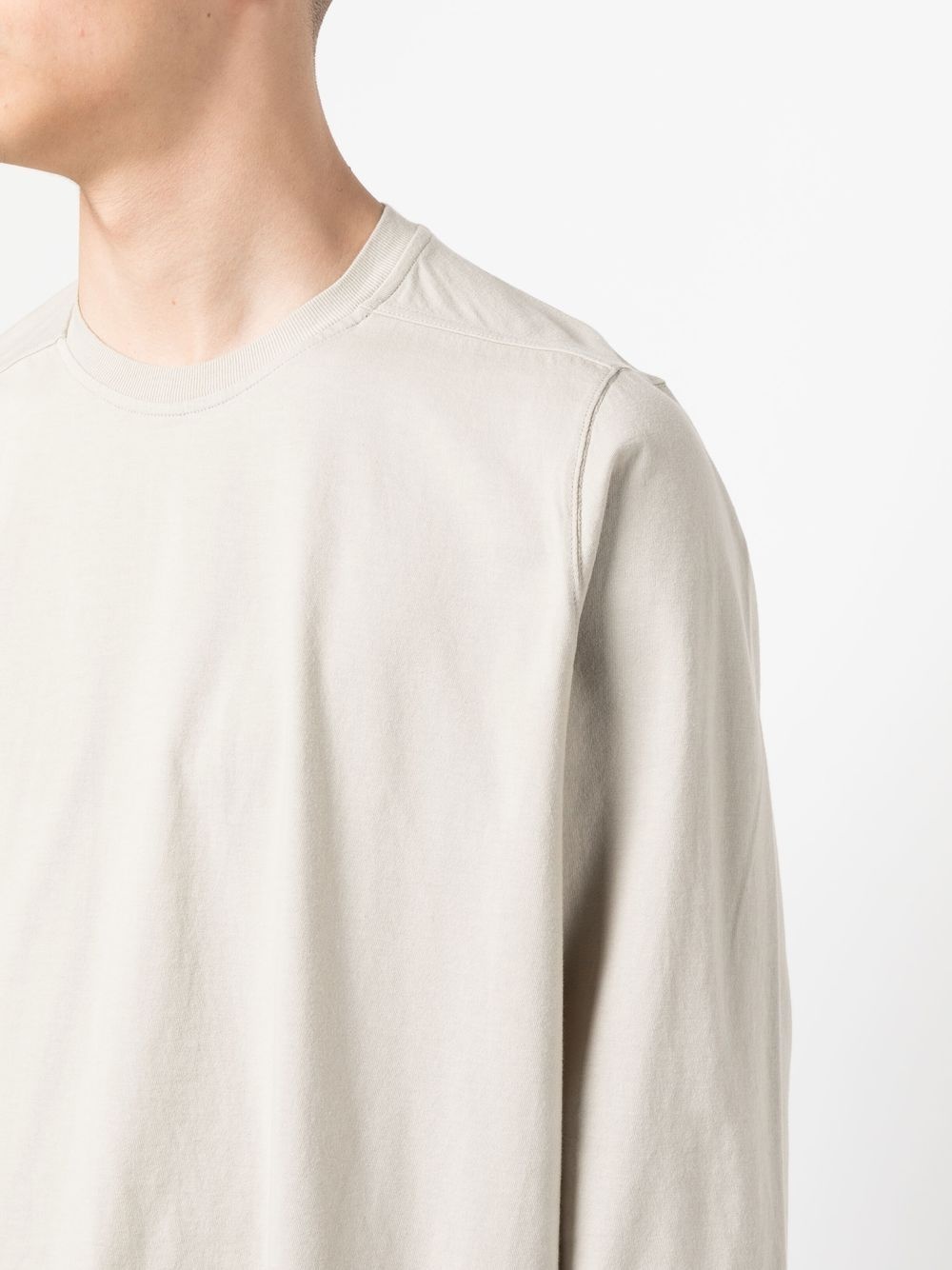 crew neck long-sleeved T-shirt - 5