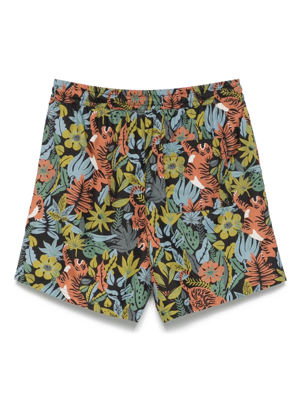 jungle-print swim shorts - 2