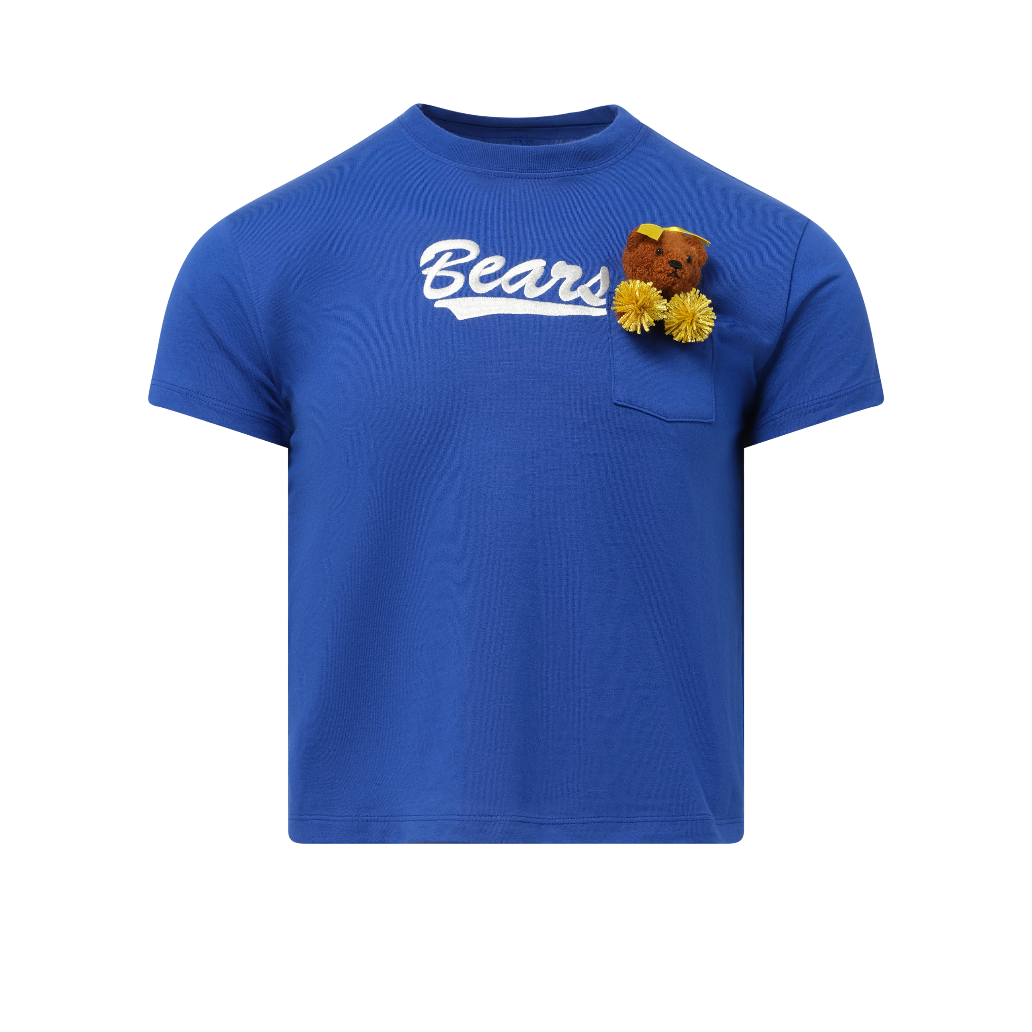 Cheerleading Bear T-Shirt in Blue - 2