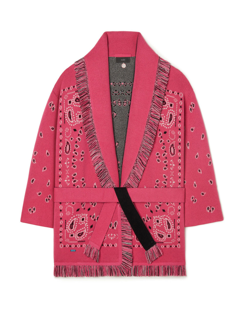 Bandana Jacquard Cardigan 6