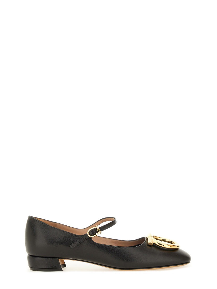 "Mary Jane Maxi Gancini" Shoe - 1