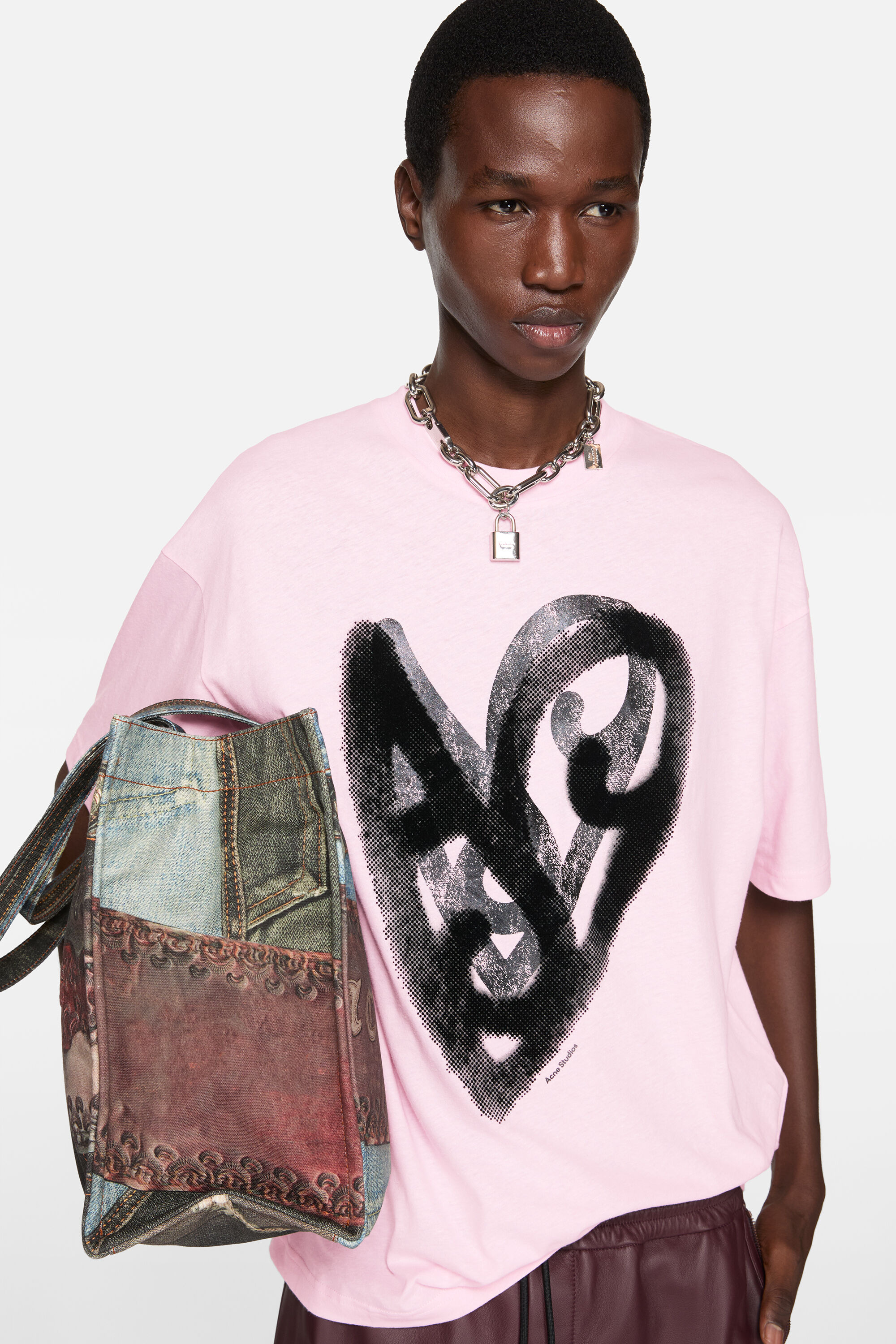 Logo t-shirt - Blossom pink - 4