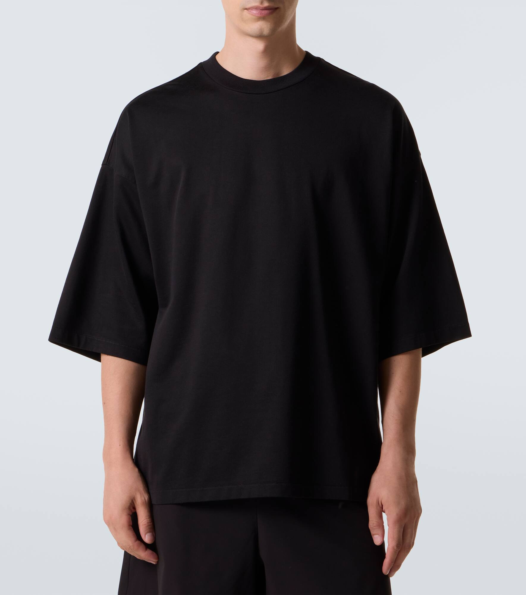 Cotton-blend jersey T-shirt - 3