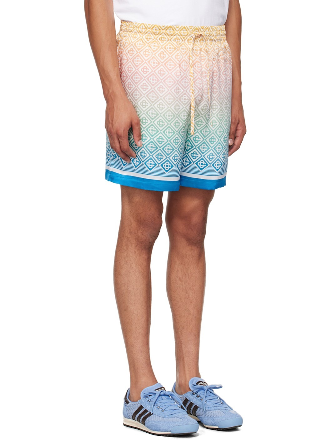 Multicolor Gradient Monogram  Shorts - 2