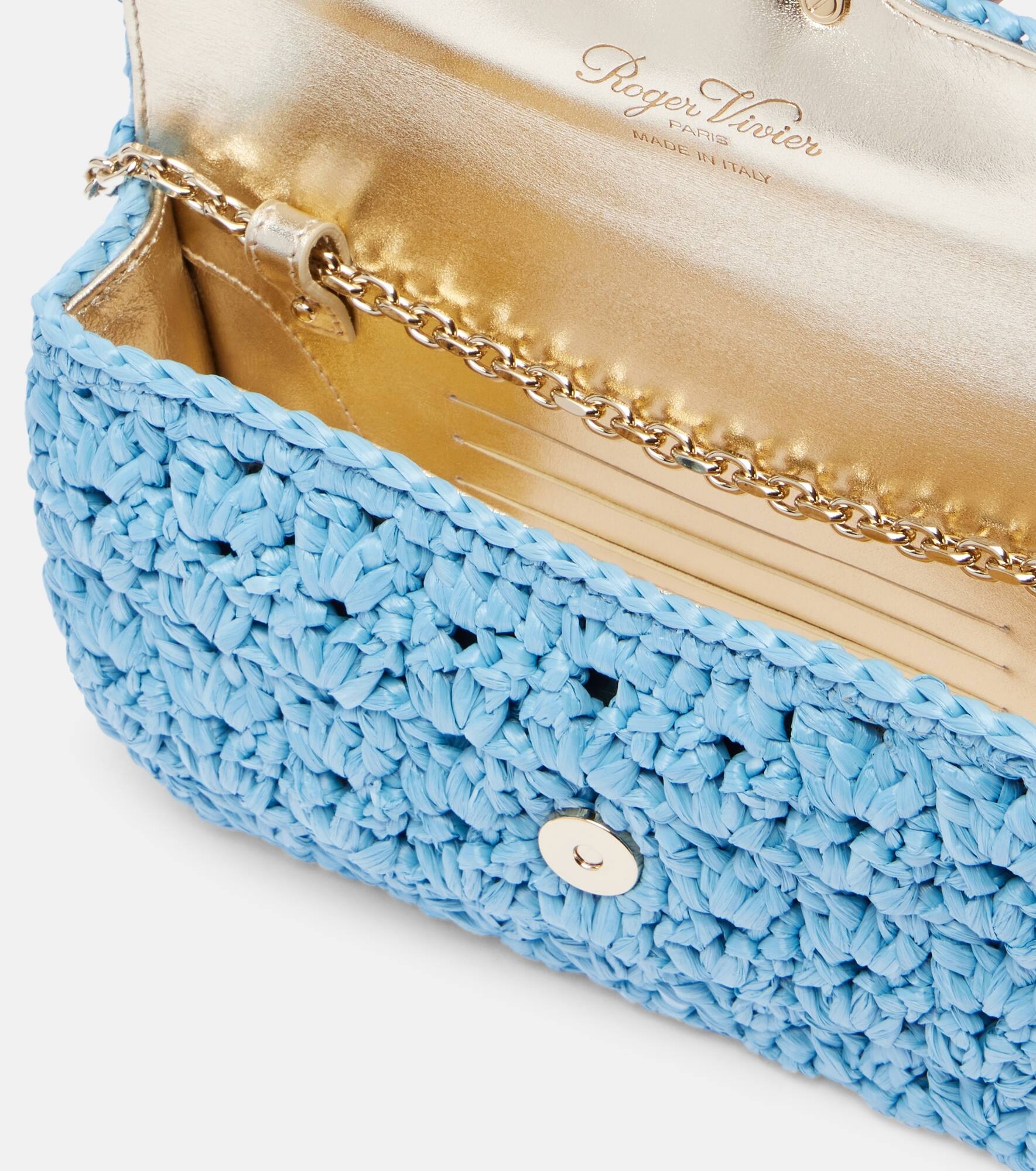 Jeu De Fille raffia shoulder bag - 3