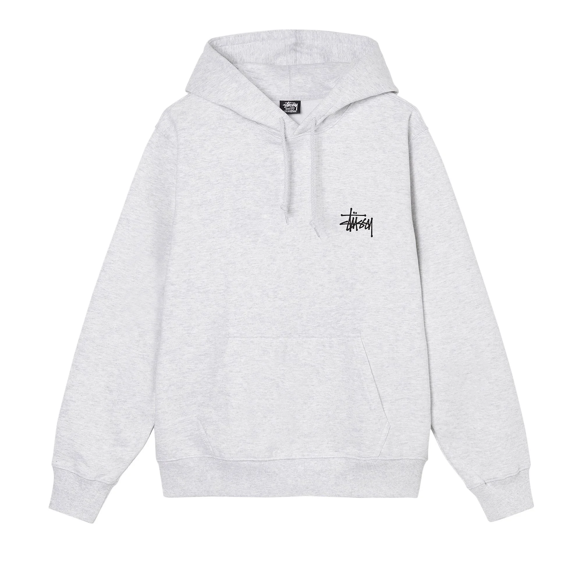 Stussy Basic Hood 'Ash Heather' - 1