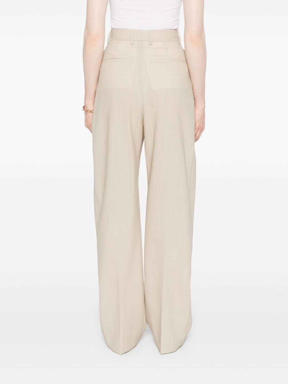 pleated trousers - 4