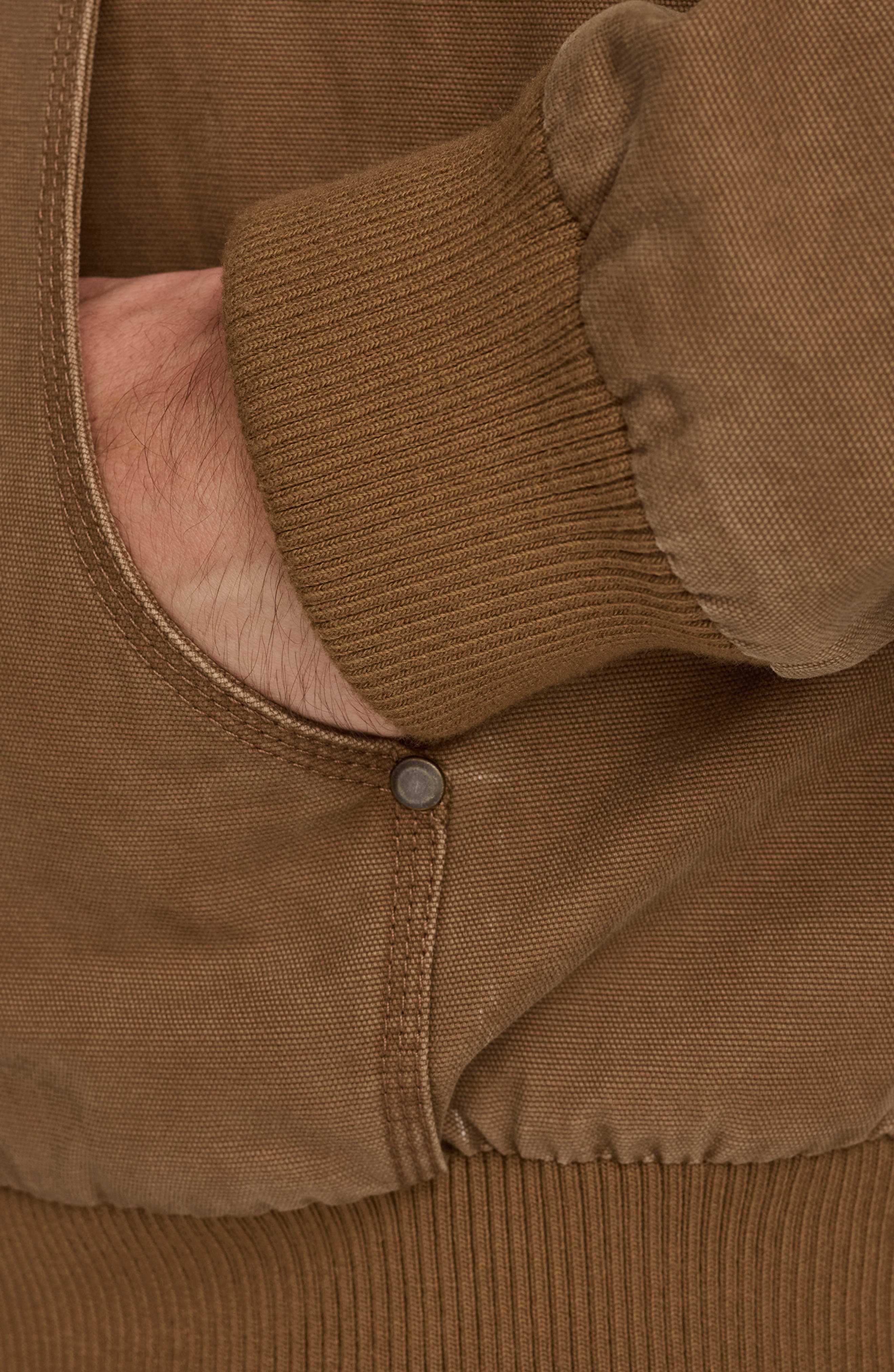 levi's Lightweight Workwear Hooded Jacket in Brown at Nordstrom - 4