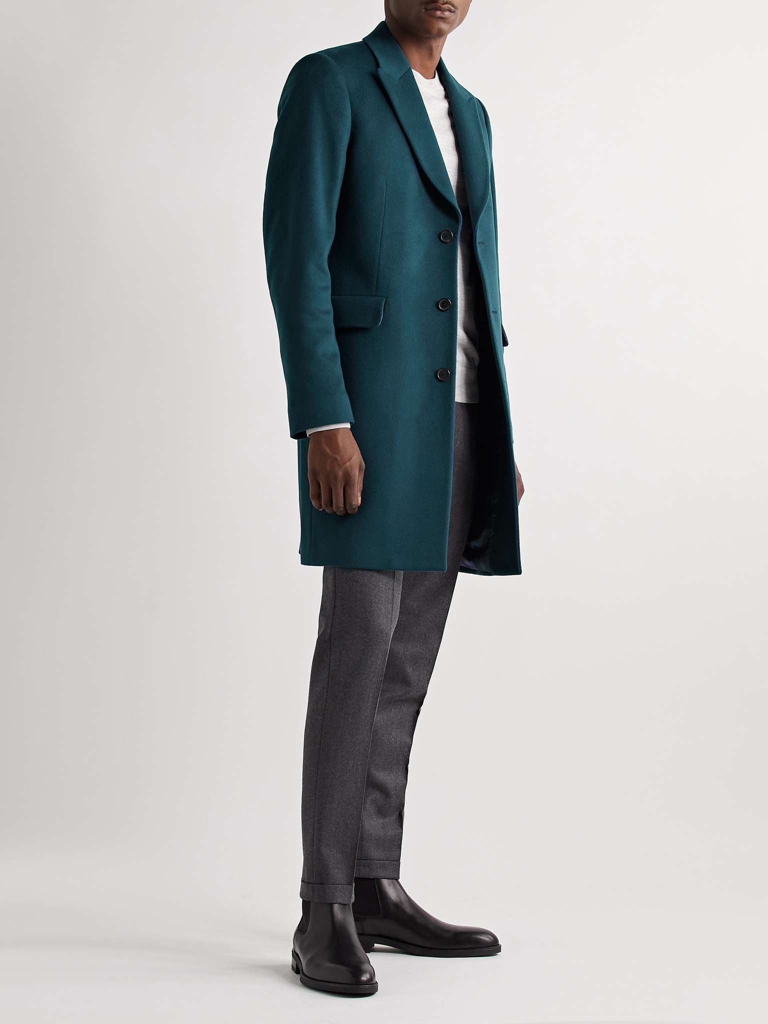 Slim-Fit Wool and Cashmere-Blend Overcoat - 2