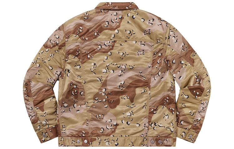 Supreme Supreme FW19 Week 9 x Levis Nylon Trucker Jacket SUP-FW19  