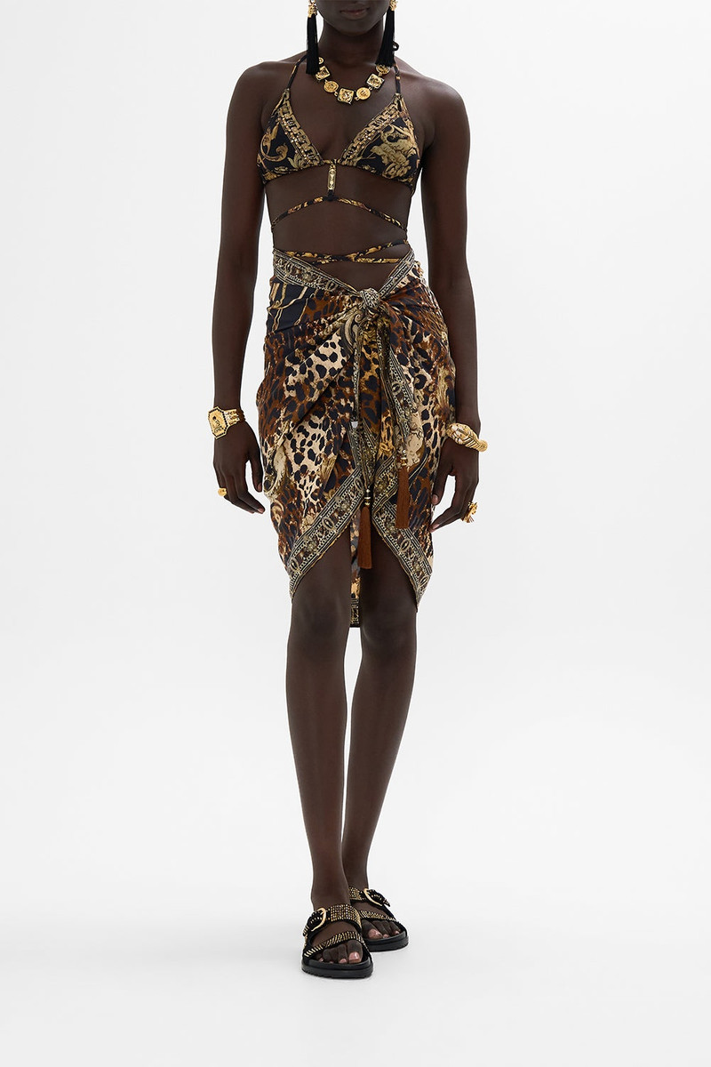 CAMILLA SHORT TASSEL SARONG outlook