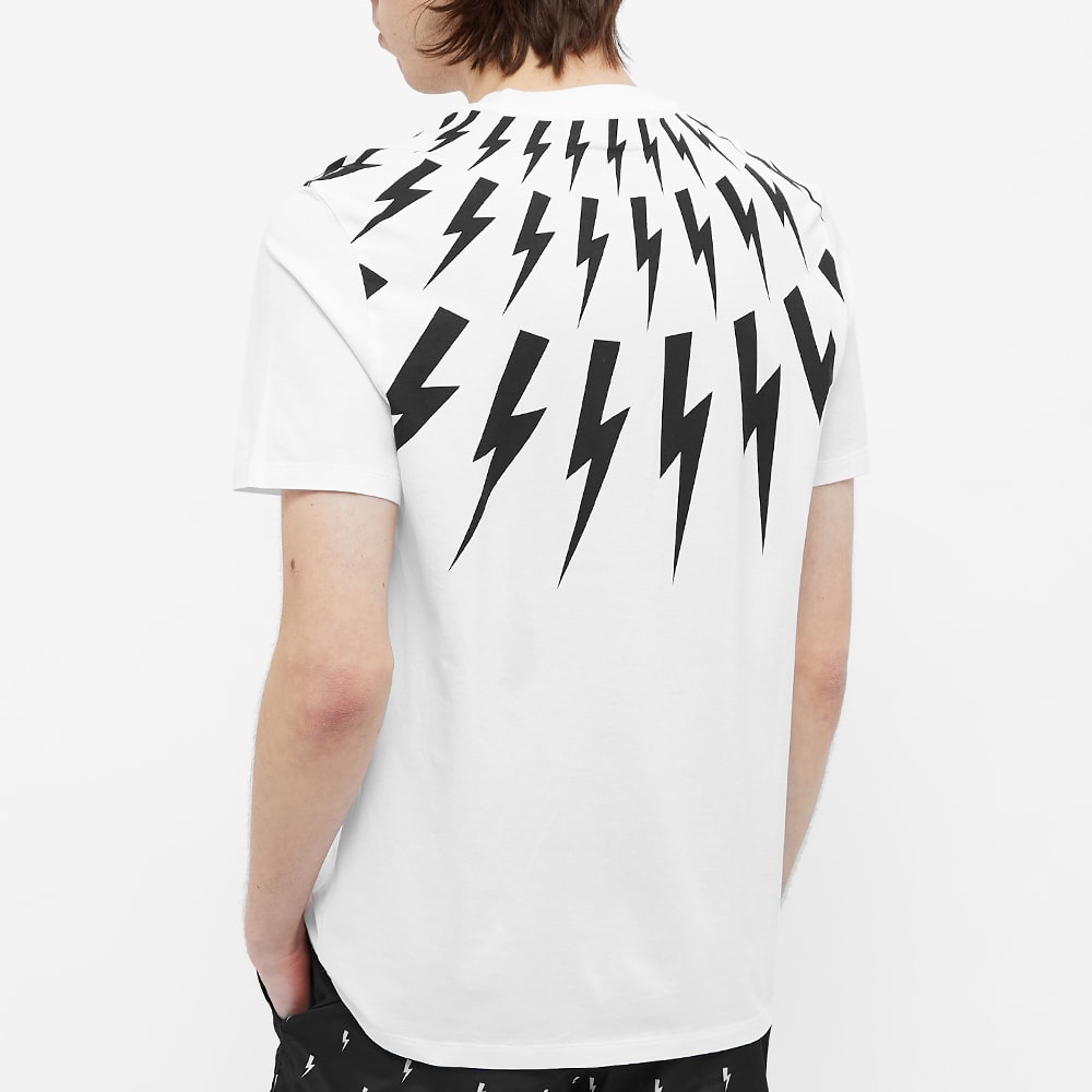 Neil Barrett Fairisle Thunderbolt Tee - 4