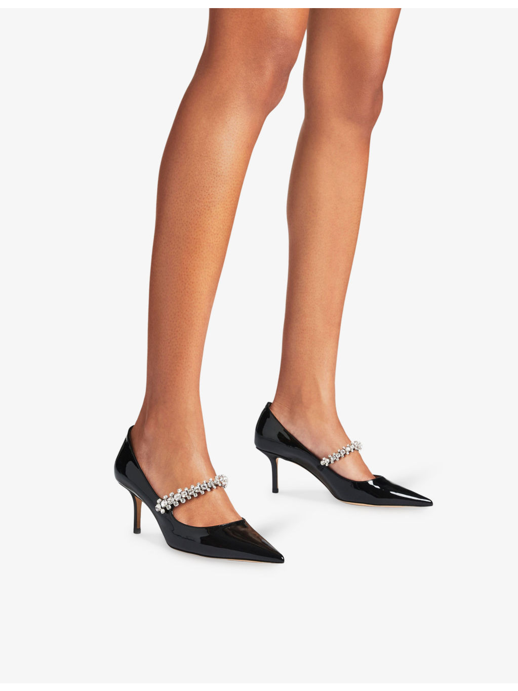 Bing 65 patent-leather heeled mules - 2