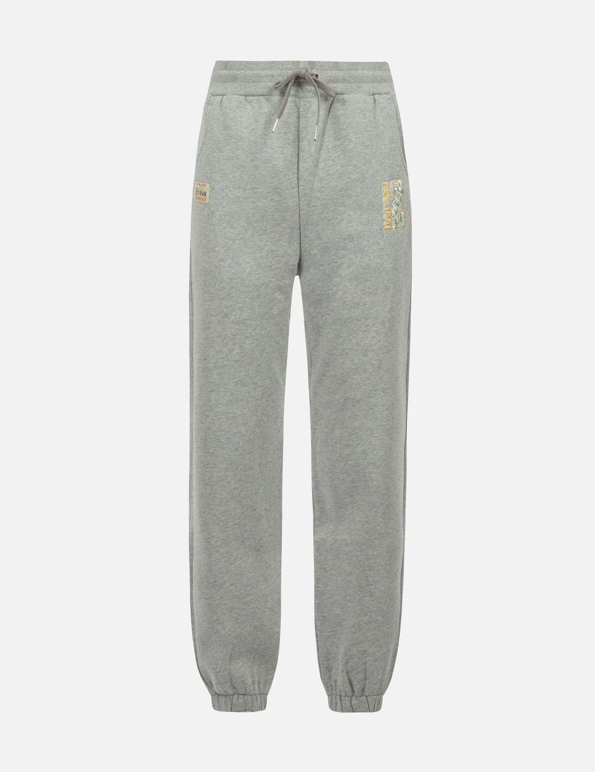 EVISU SQUAD EMBROIDERY SWEATPANTS - 2