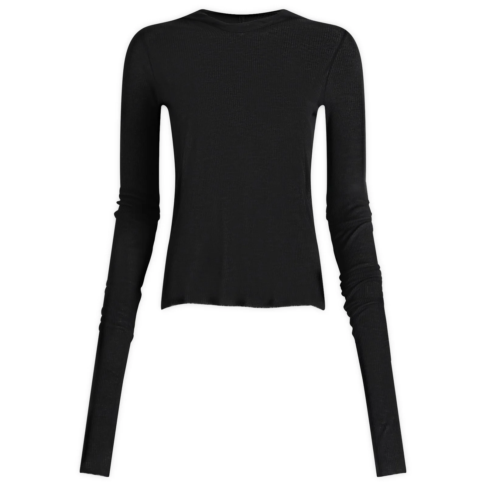 Rick Owens Rick Owens Long Sleeve Hooded Top - RP02F5210-RC-09