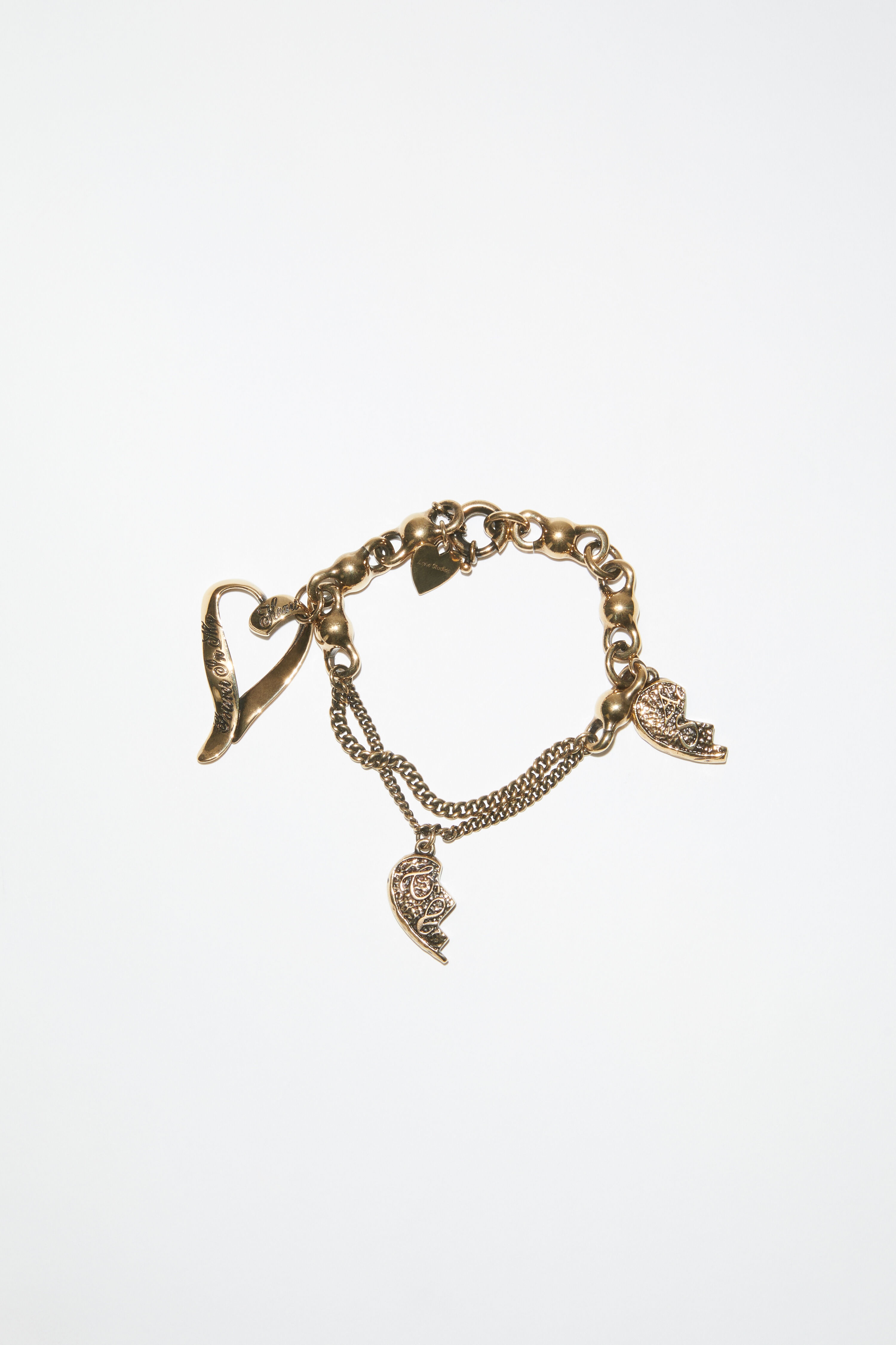 Charm bracelet - Antique gold - 1