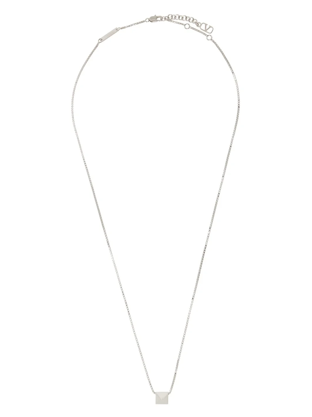 Silver Rockstud Necklace - 1