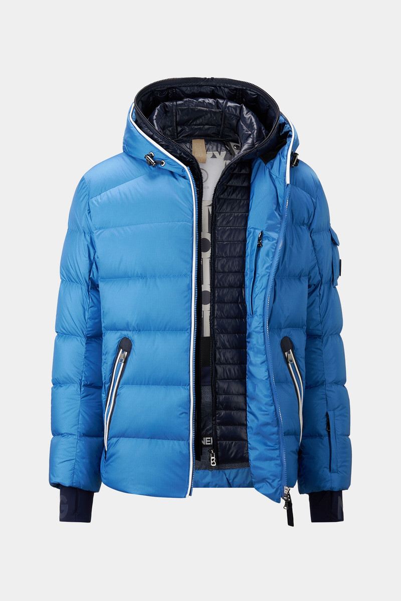 Zayn Down ski jacket in Blue 9