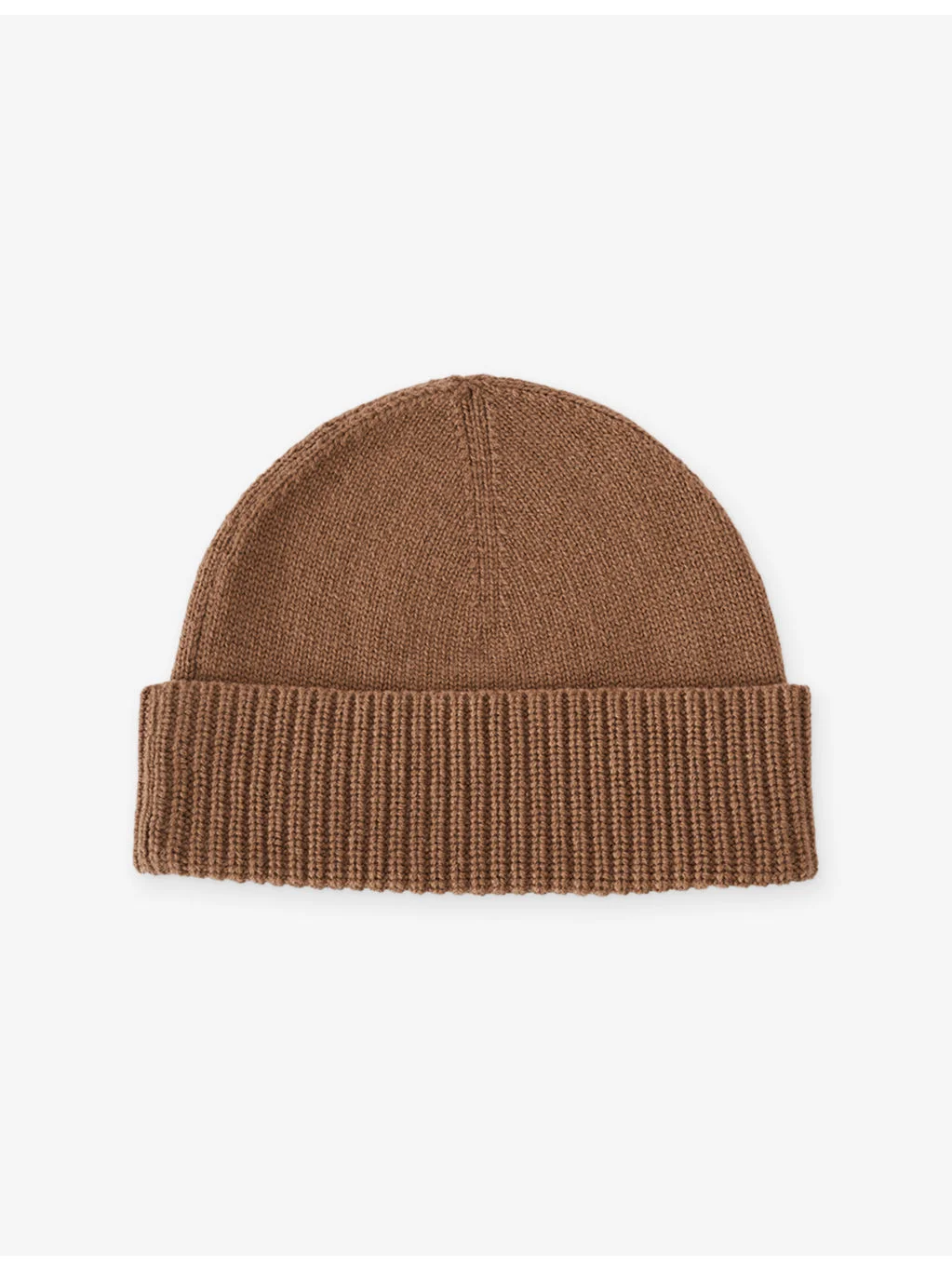 Chia Ribbed Cashmere Beanie Hat - 1