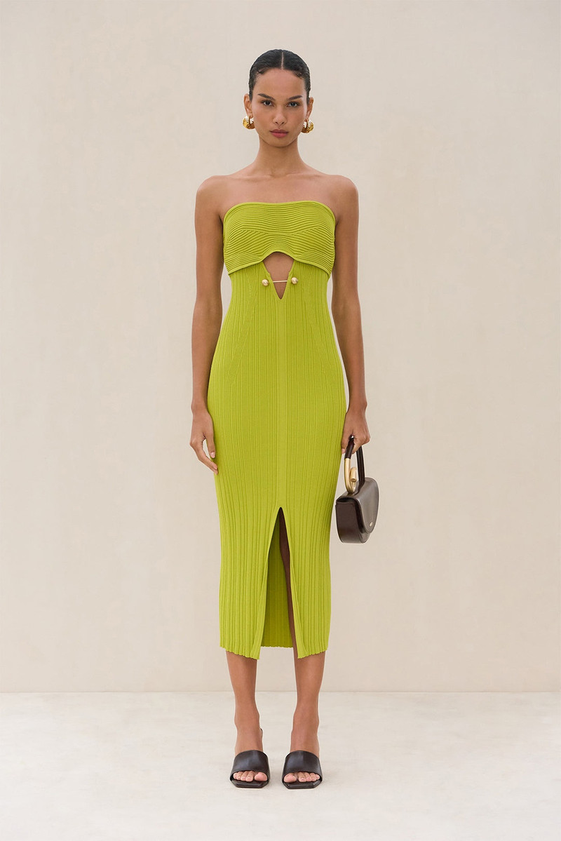 Cult Gaia CHRISTY KNIT DRESS - KD3092YN | REVERSIBLE