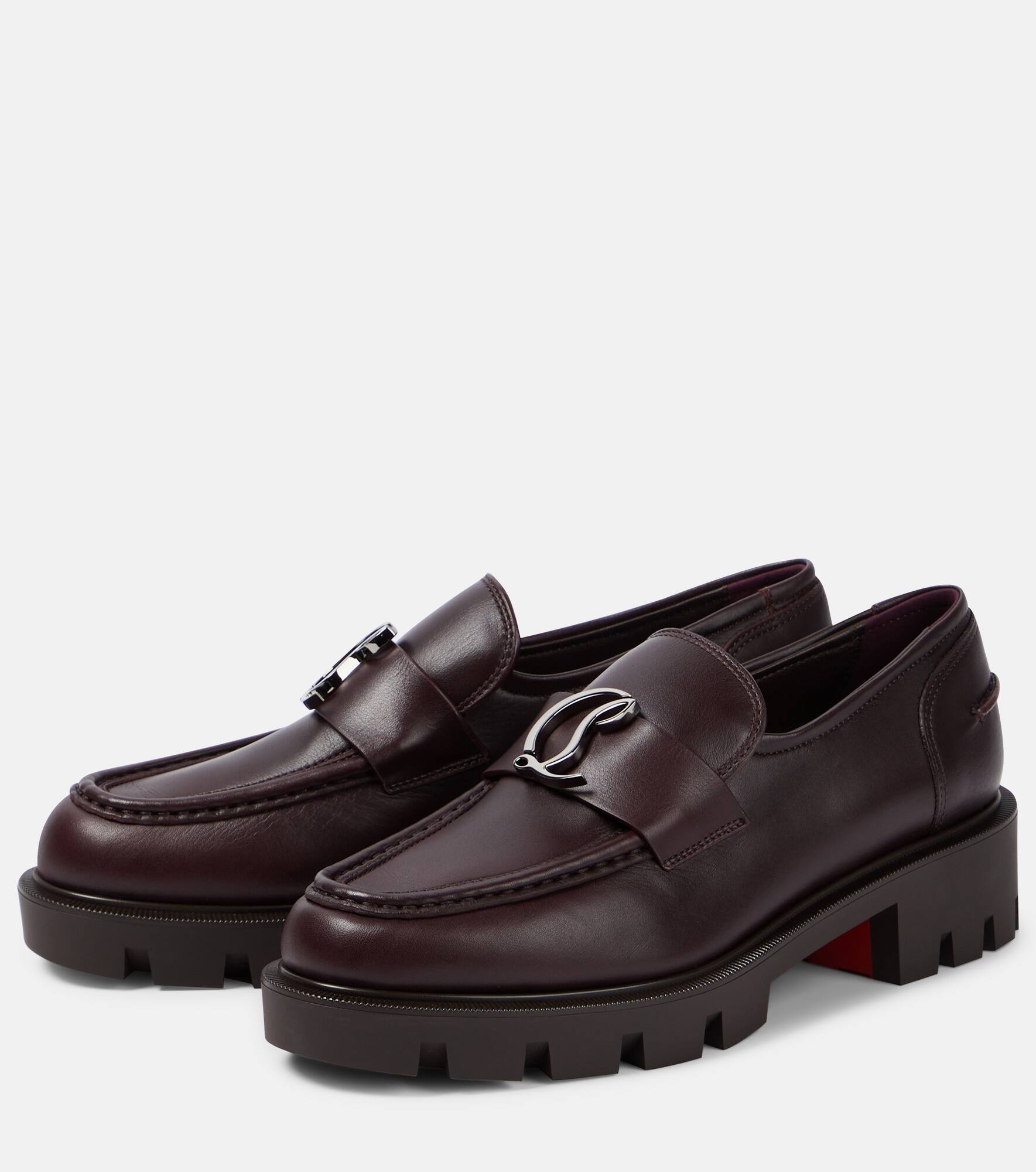 CL Moc Lug leather loafers - 5